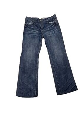 Men’s SMASH Vintage Blue Flare Bootcut Western Denim Jeans Size 40 x 32 US!